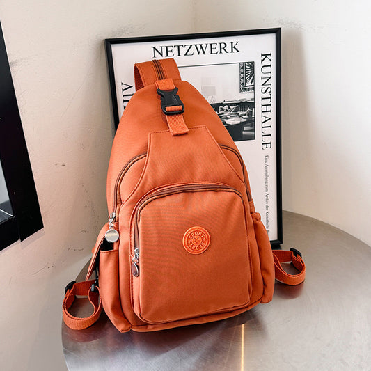 Backpack Simple New Fashion Backpack Women's Harajuku Casual Trendy Student Bag Large Capacity Backpack