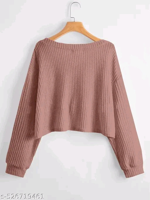 Full sleeve crop Top