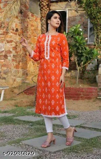 Pure cotton floret kurta