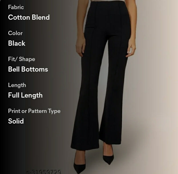 Trendy retro women trouser