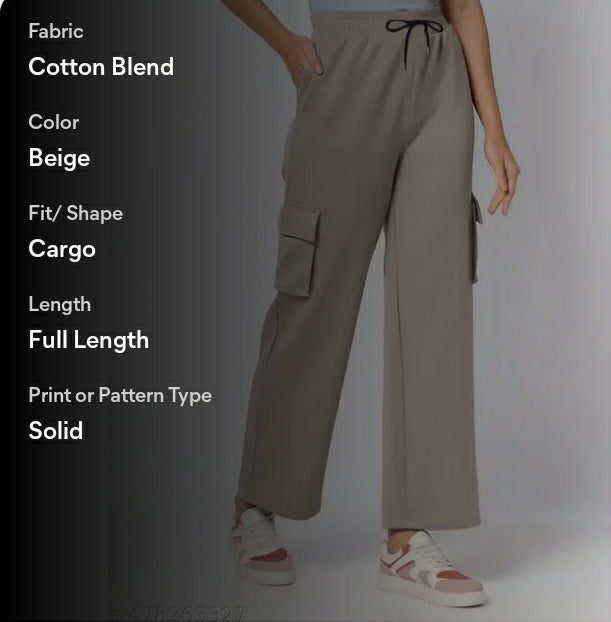 OLW##Woman-Cargo Pants