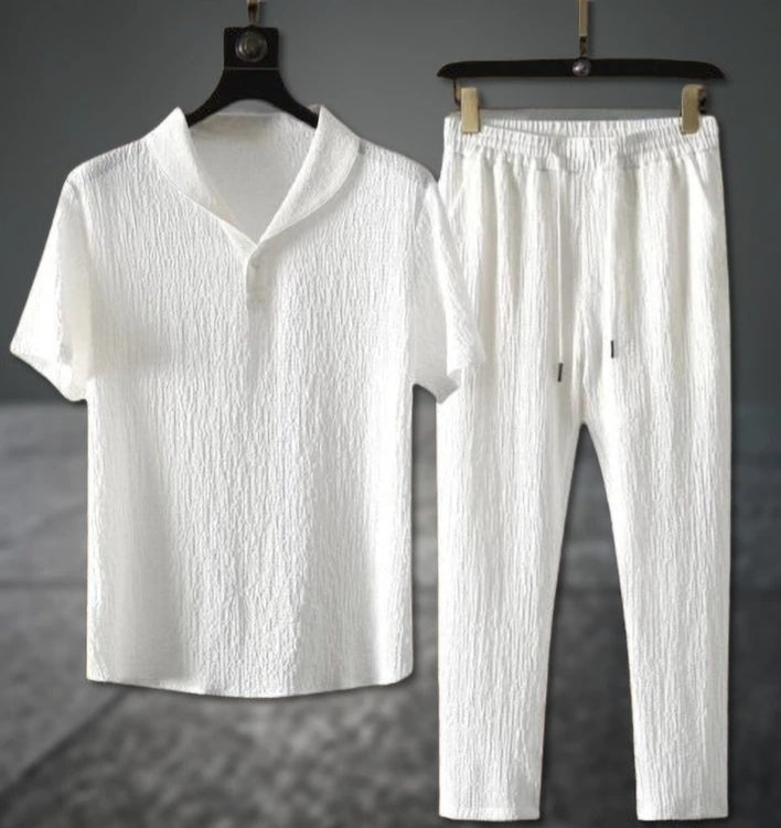 Striped men track suit