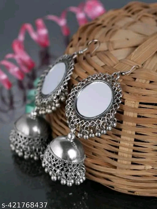 Traditional Ethnic Peacock Silver Necklace