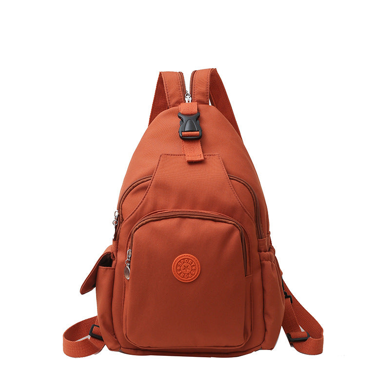 Backpack Simple New Fashion Backpack Women&#039;s Harajuku Casual Trendy Student Bag Large Capacity Backpack