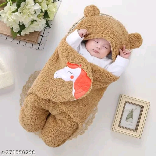 Hooded Baby Blanket