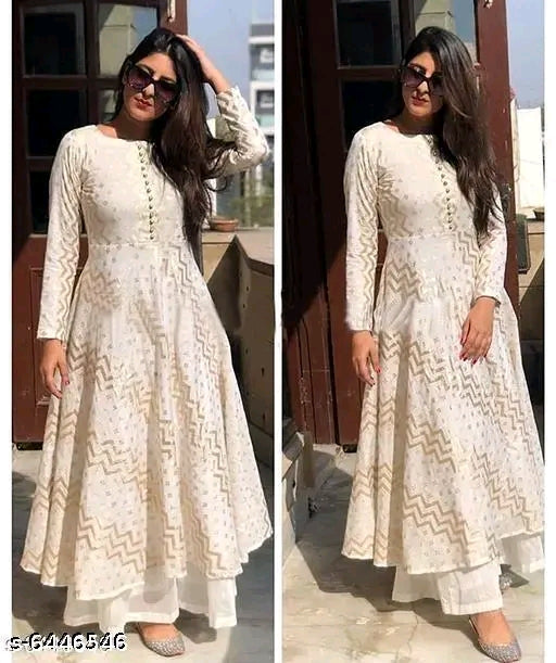 Short kurti with plazzos