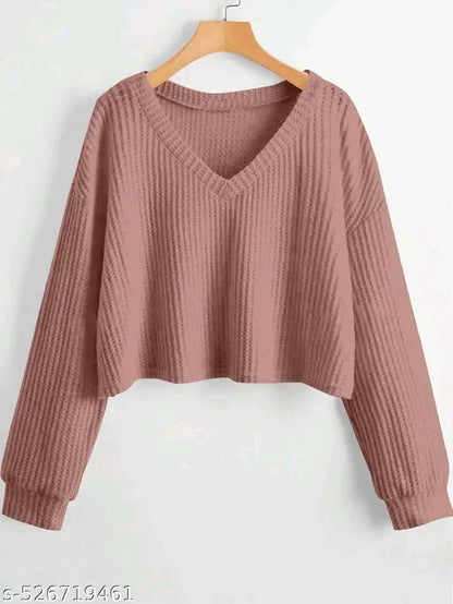 Full sleeve crop Top