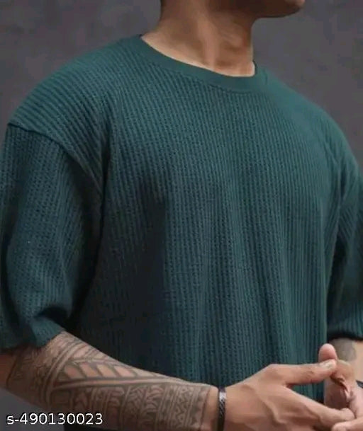 Mens Stripes Half Sleeve Tshirt