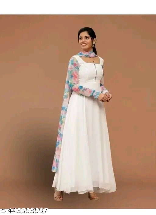 Anarkali Growns&Trendy Dupatta sets