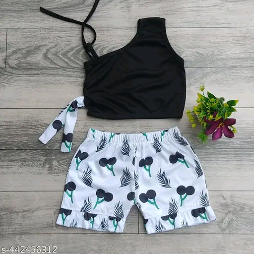 Cute Classy Girls Tops & Bottom Set