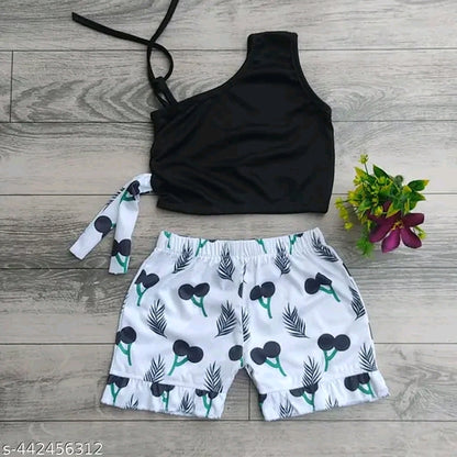 Cute Classy Girls Tops & Bottom Set