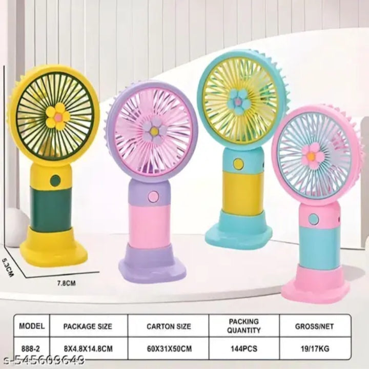 [RSCT MINI PORTABLE  USB HAND FAN OR. DC FAN-3 SPEED  MODES HANDHELD FAN.]