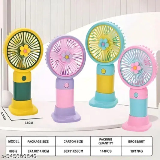 [RSCT MINI PORTABLE  USB HAND FAN OR. DC FAN-3 SPEED  MODES HANDHELD FAN.]