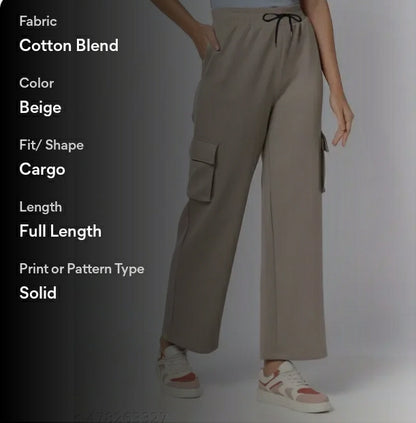 OLW##Woman-Cargo Pants