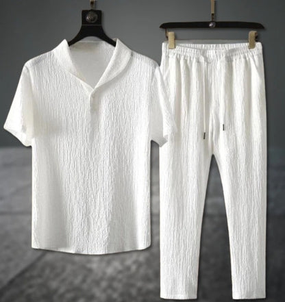 Striped men track suit