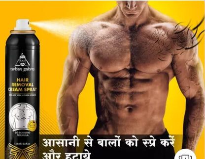 Hair removal spray for Men