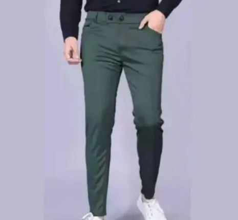 High-Rise Tapered Trousers
