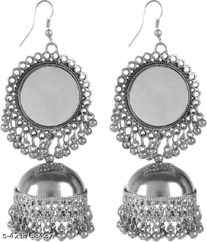 Traditional Ethnic Peacock Silver Necklace