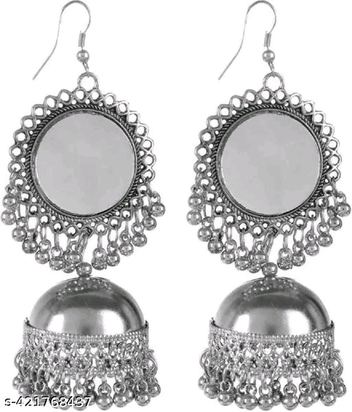 Traditional Ethnic Peacock Silver Necklace